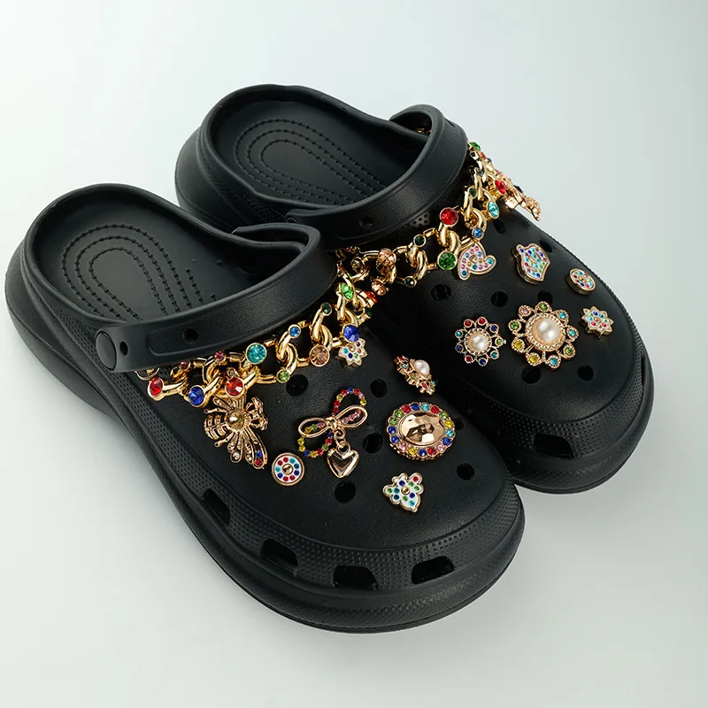 ZMPDXY Women Summer Fashion Brand Gardens Clogs Shoes with Bling Charms Leisure Outdoor Slippers Girls Customize Logo Slides
ZMPDXY Women Summer Fashion Brand Gardens Clogs Shoes with Bling Charms Leisure Outdoor Slippers Girls Customize Logo Slides