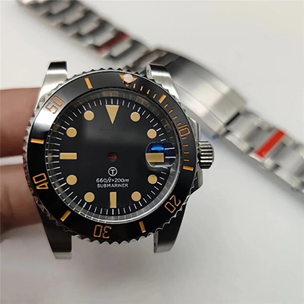 41mm Watch Case C3 Strong Green Luminous Diving Watch Case Kit for NH35/NH36 Movement Men's Watch Modification Accessories
41mm Watch Case C3 Strong Green Luminous Diving Watch Case Kit for NH35/NH36 Movement Men's Watch Modification Accessories