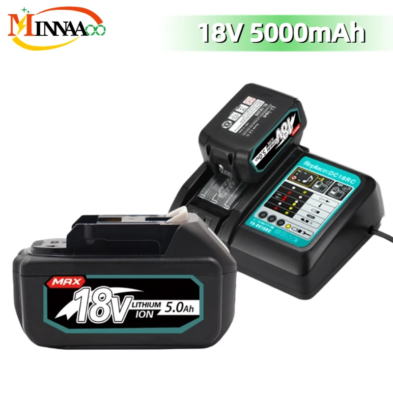 Original Makita 18V 6.0 8.0Ah Rechargeable Battery For Makita Power Tools with LED Li-ion Replacement LXT BL1860 1850 18v8000mAh
Original Makita 18V 6.0 8.0Ah Rechargeable Battery For Makita Power Tools with LED Li-ion Replacement LXT BL1860 1850 18v8000mAh
