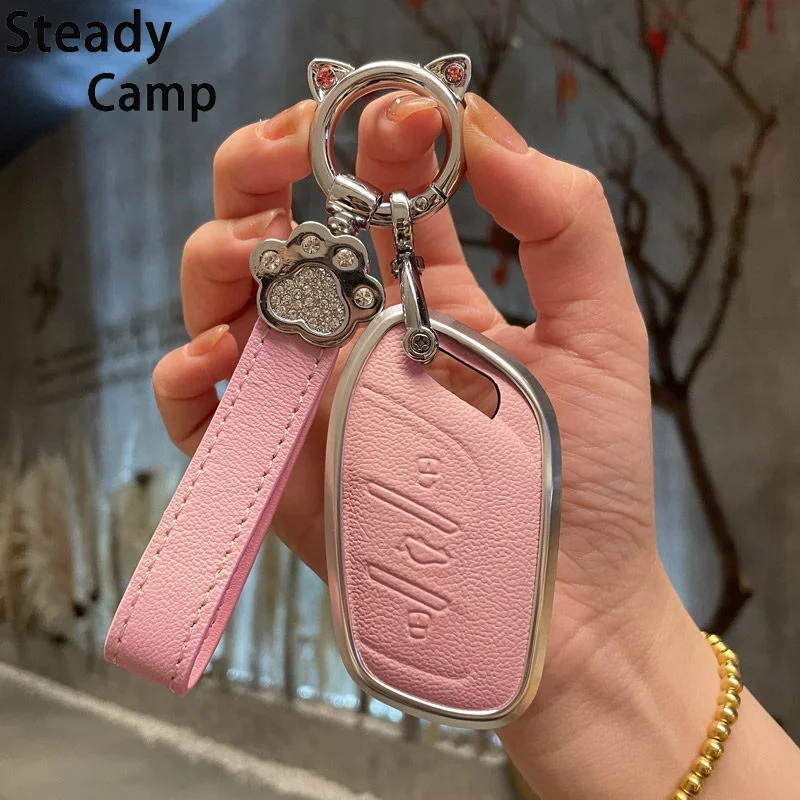 Aluminum Alloy+Leather Car Key Case For MG ZS EV MG6 EZS HS EHS 2019 2020 For Roewe RX5 i6 i5 RX3 RX8 ERX5 Protect Shell
Aluminum Alloy+Leather Car Key Case For MG ZS EV MG6 EZS HS EHS 2019 2020 For Roewe RX5 i6 i5 RX3 RX8 ERX5 Protect Shell