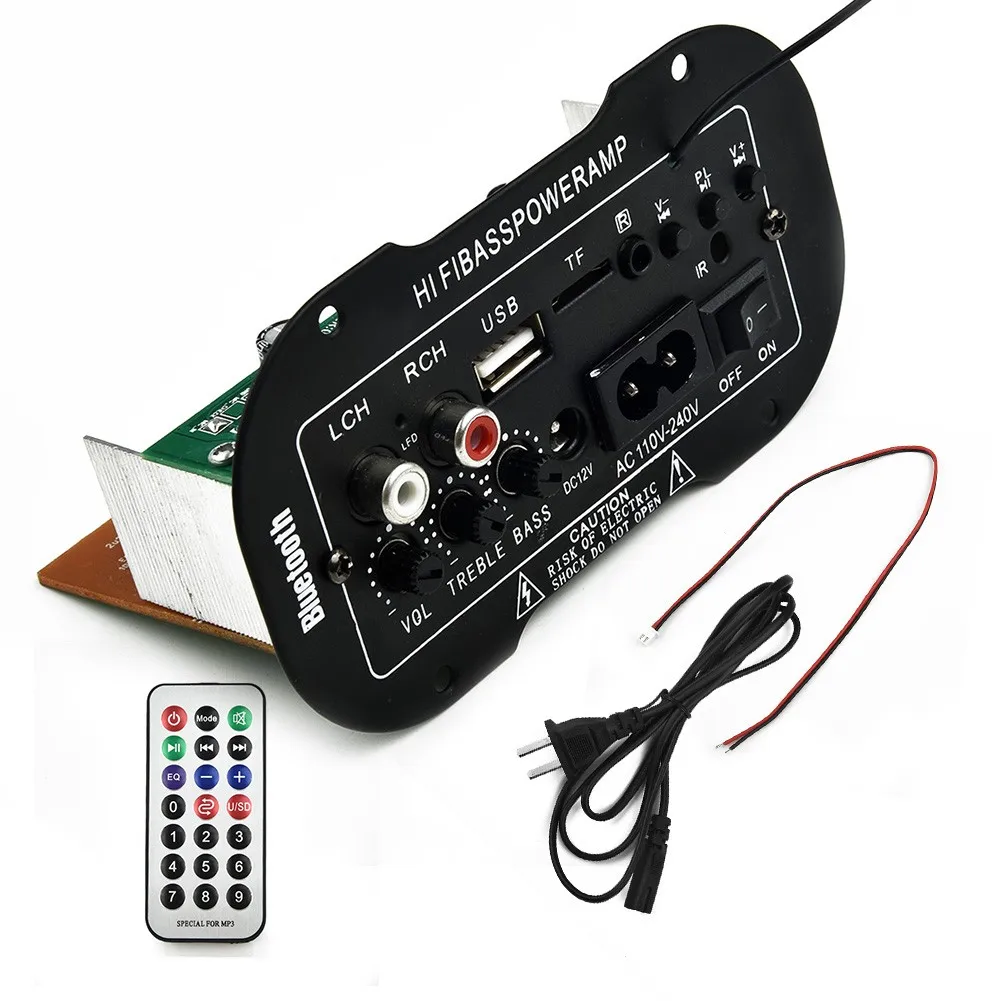 Hot High Cost Performance 220V 50W Car Accessory Bluetooth HiFi Bass Audio Amplifier USB TF MP3 FM
Hot High Cost Performance 220V 50W Car Accessory Bluetooth HiFi Bass Audio Amplifier USB TF MP3 FM