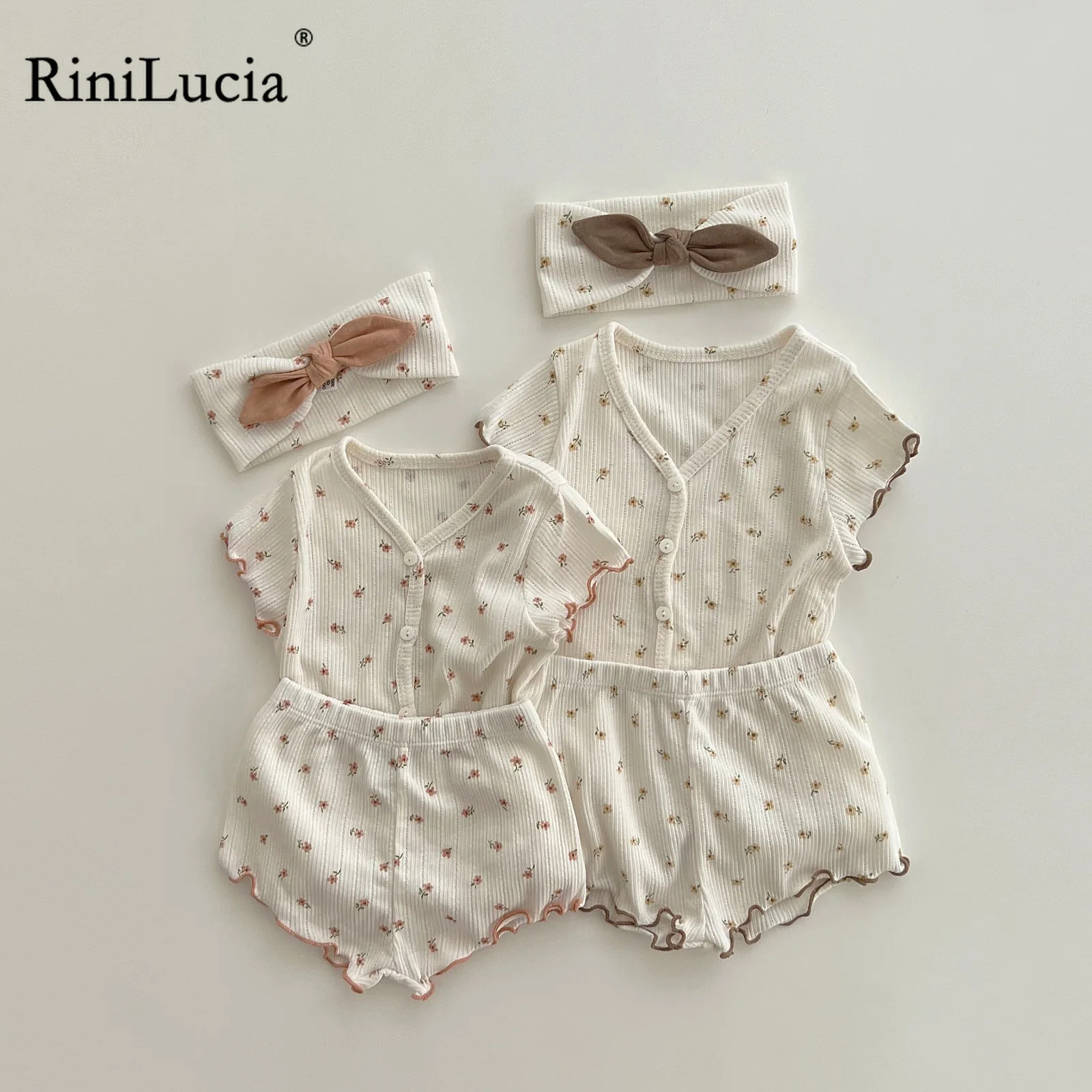 RiniLucia 2022 Baby Girl New Clothes Set Soft Floral Cotton Bosyuit Shorts Clothing Set Cute Toddler Fashion Jumpsuit Bloomers
RiniLucia 2022 Baby Girl New Clothes Set Soft Floral Cotton Bosyuit Shorts Clothing Set Cute Toddler Fashion Jumpsuit Bloomers