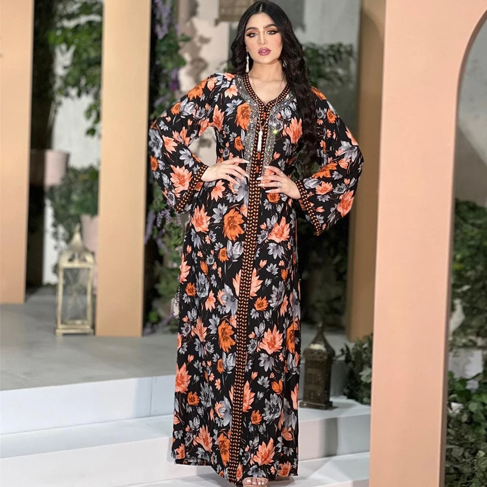 Kaftan Abaya Dubai Turkey Islam Arabic Muslim Long Dress Abayas for Women Robe Longue Femme Musulmane Vestido Caftan Marocain
Kaftan Abaya Dubai Turkey Islam Arabic Muslim Long Dress Abayas for Women Robe Longue Femme Musulmane Vestido Caftan Marocain