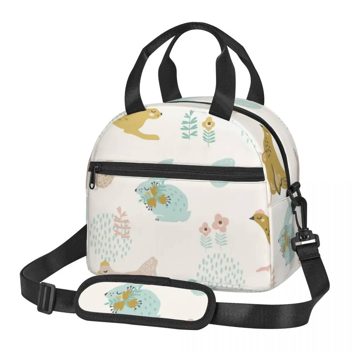 Insulated lunch bag For Women Kids Bunnies And Chicken For Easter Cooler Bag Thermal bag Portable Lunch Box Ice Pack
Insulated lunch bag For Women Kids Bunnies And Chicken For Easter Cooler Bag Thermal bag Portable Lunch Box Ice Pack