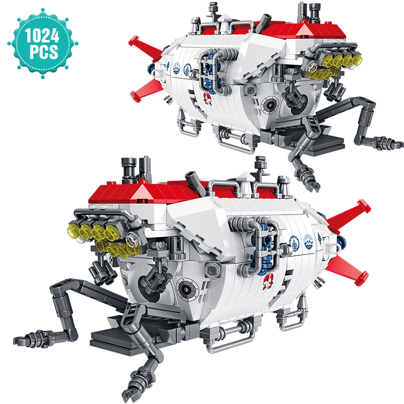 Technical Expert Undersea Exploration Building Blocks Subsea Submersible Model Bricks Assembly Toys Holiday Gift For Children
Technical Expert Undersea Exploration Building Blocks Subsea Submersible Model Bricks Assembly Toys Holiday Gift For Children