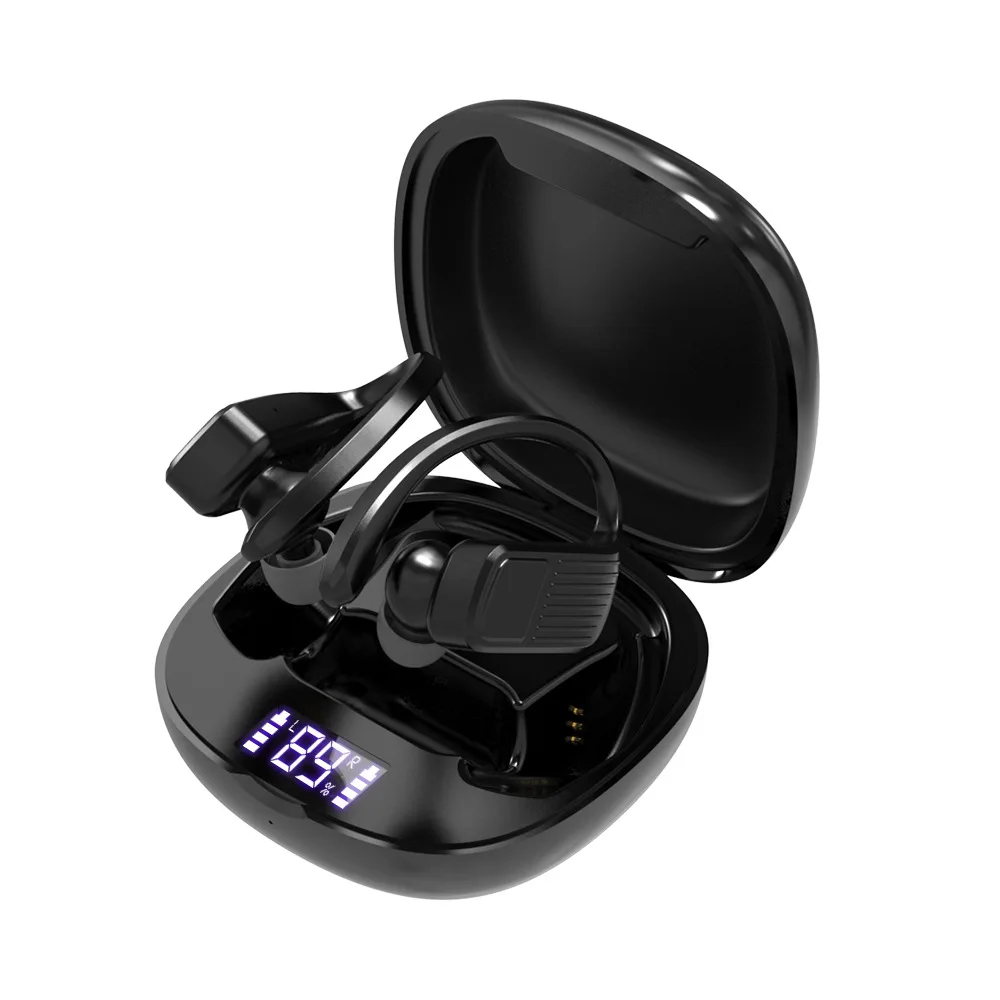 TWS спортивные Bluetooth-наушники V5.0, беспроводные наушники T11 с ушным крючком, музыкальная гарнитура IPX5, водонепроницаемые наушники с микрофоном
TWS спортивные Bluetooth-наушники V5.0, беспроводные наушники T11 с ушным крючком, музыкальная гарнитура IPX5, водонепроницаемые наушники с микрофоном