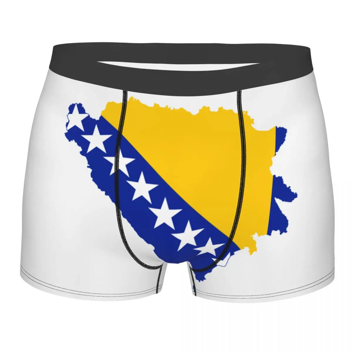 Male Panties Men's Underwear Boxer Flag Map Of Bosnia And Herzegovina Underpants Comfortable Shorts
Male Panties Men's Underwear Boxer Flag Map Of Bosnia And Herzegovina Underpants Comfortable Shorts