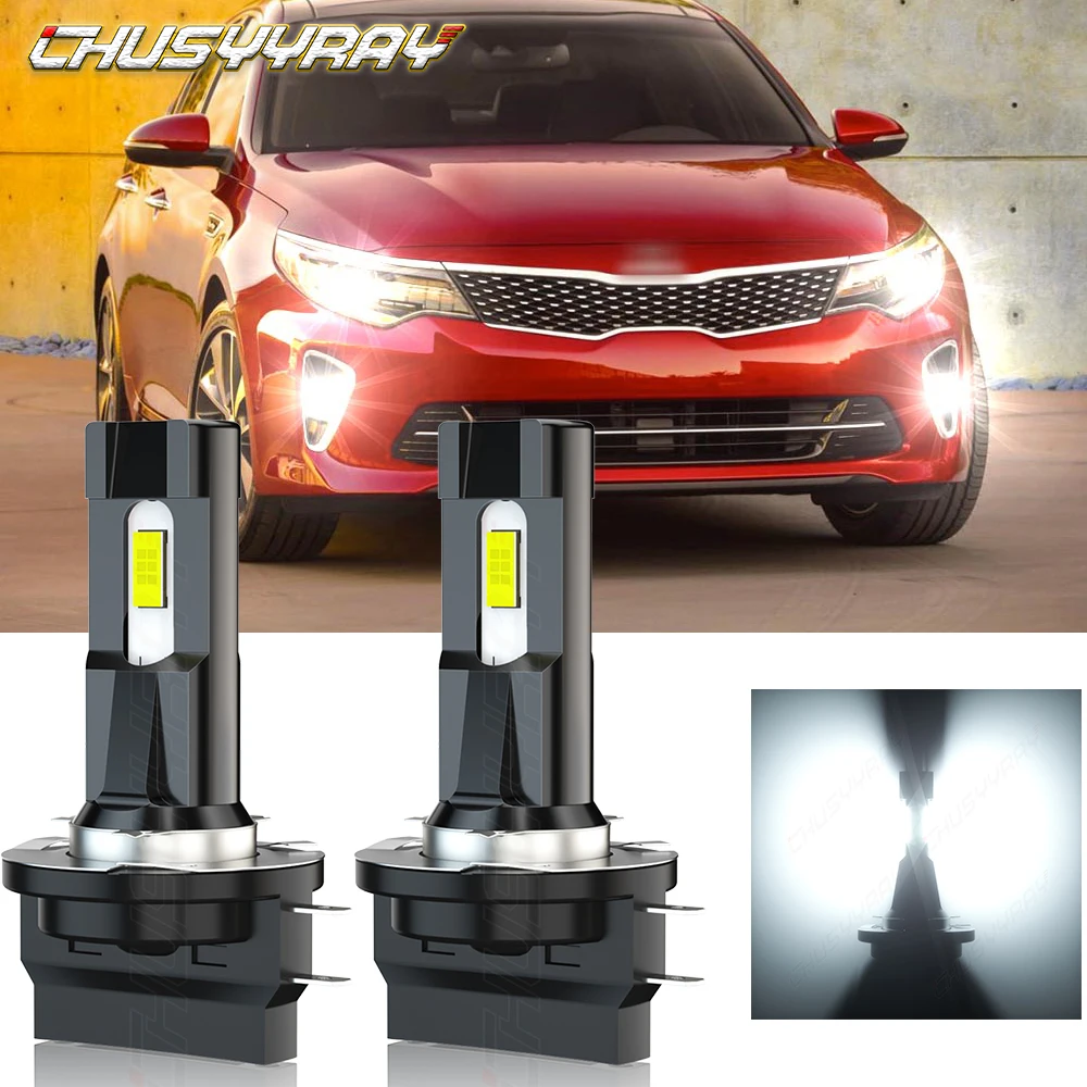 CHUSYYRAY 2X H11B LED Bulbs Compatible For KIA Optima 2007 2008 2009 2010-2015 Headlight Low Beam Kit Fit For H11 H8 H9 luzes
CHUSYYRAY 2X H11B LED Bulbs Compatible For KIA Optima 2007 2008 2009 2010-2015 Headlight Low Beam Kit Fit For H11 H8 H9 luzes