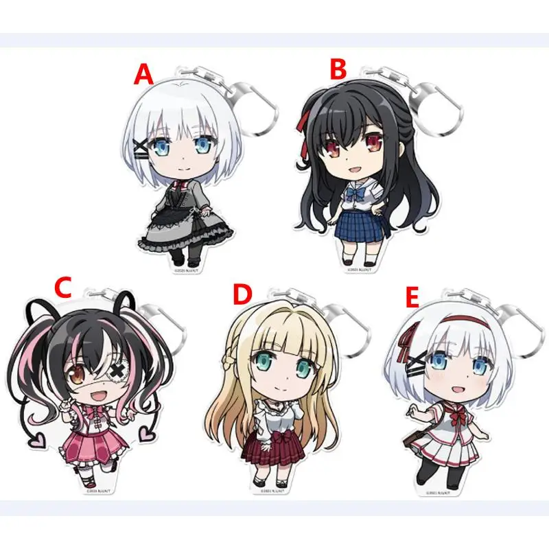 Anime Keychain Tantei wa Mou Shindeiru Siesta Saikawa Yui Acrylic Keyring strap Figure hanging accessories 6cm
Anime Keychain Tantei wa Mou Shindeiru Siesta Saikawa Yui Acrylic Keyring strap Figure hanging accessories 6cm
