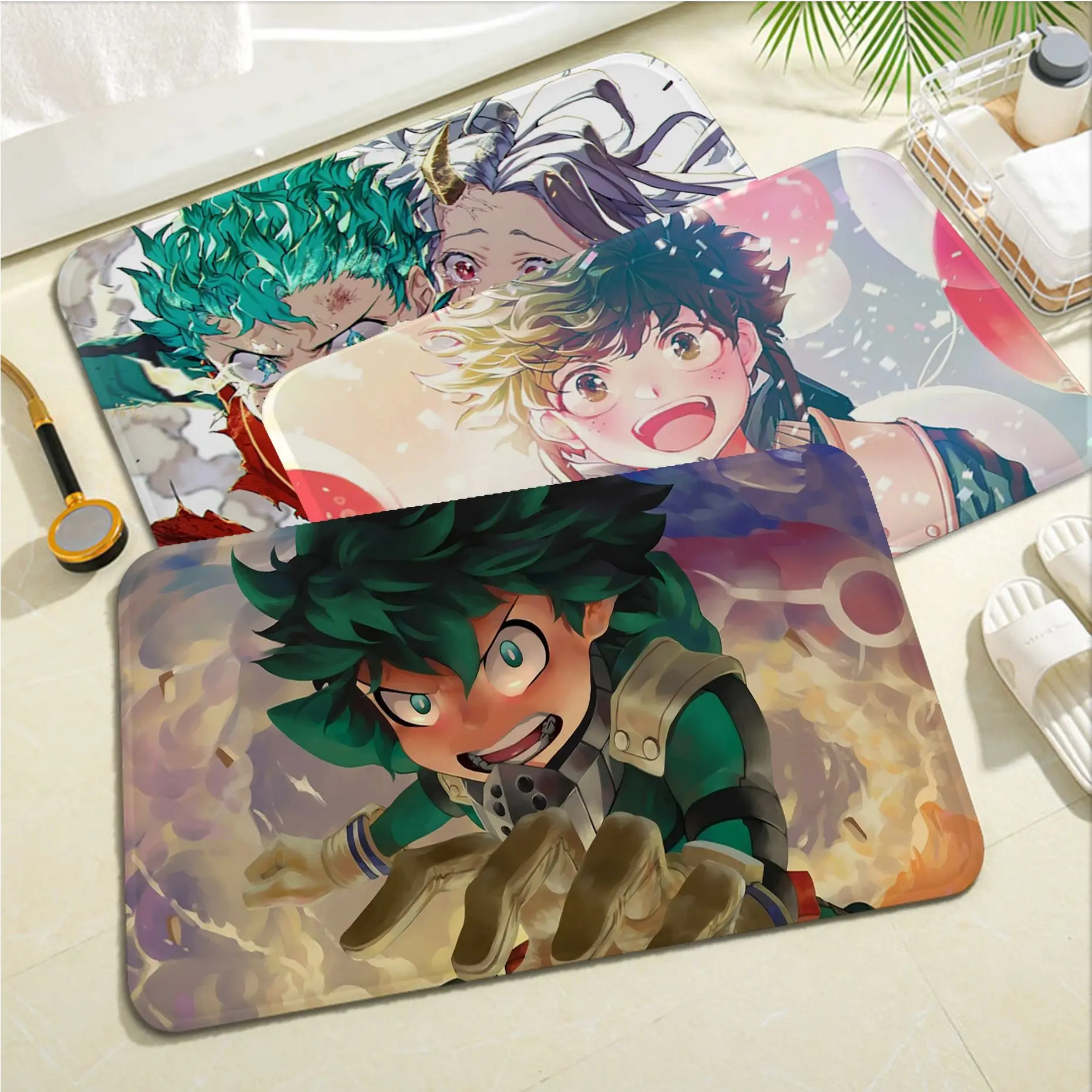 My Hero Academia Deku Entrance Door Mat Non-Slip Laundry Room Mat Laundry Decor Balcony Child Living Room Doormat Area Rug
My Hero Academia Deku Entrance Door Mat Non-Slip Laundry Room Mat Laundry Decor Balcony Child Living Room Doormat Area Rug