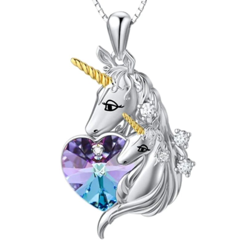 KYTRD classic lucky guardian mother and child unicorn lady necklace symbolizes the origin of love. Gifts for girls
KYTRD classic lucky guardian mother and child unicorn lady necklace symbolizes the origin of love. Gifts for girls