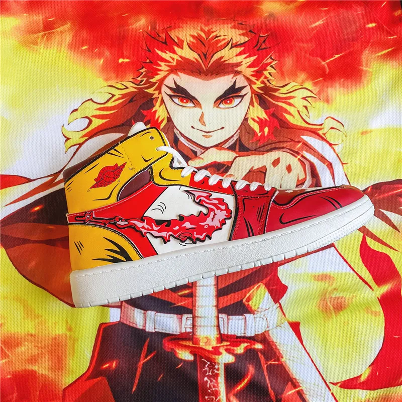 Кроссовки Kyoujurou мужские высокие, повседневная обувь в стиле хип-хоп, модная обувь с аниме рассекающим демонов, спортивная обувь для бега, кос...
Кроссовки Kyoujurou мужские высокие, повседневная обувь в стиле хип-хоп, модная обувь с аниме рассекающим демонов, спортивная обувь для бега, кос...