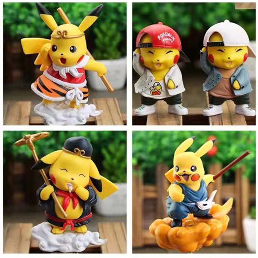Anime Pokemon Pikachu PVC Action Figure Pikachu Figure Model Toys Car Decorations Children's Birthday Gift
Anime Pokemon Pikachu PVC Action Figure Pikachu Figure Model Toys Car Decorations Children's Birthday Gift