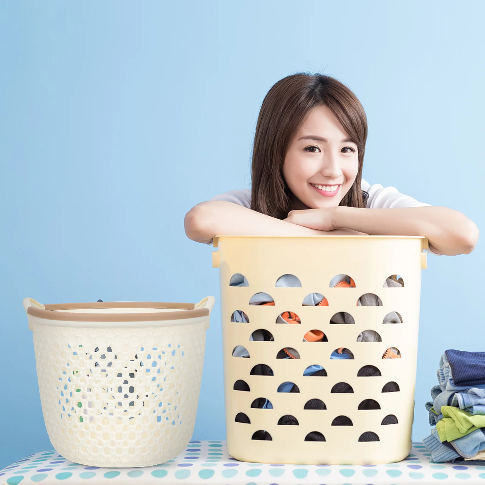 Dirty Clothes Storage Basket Toy Storage Basket Plastic Laundry Basket Large Tall Laundry Basket Washing Basket Baskets Toys
Dirty Clothes Storage Basket Toy Storage Basket Plastic Laundry Basket Large Tall Laundry Basket Washing Basket Baskets Toys