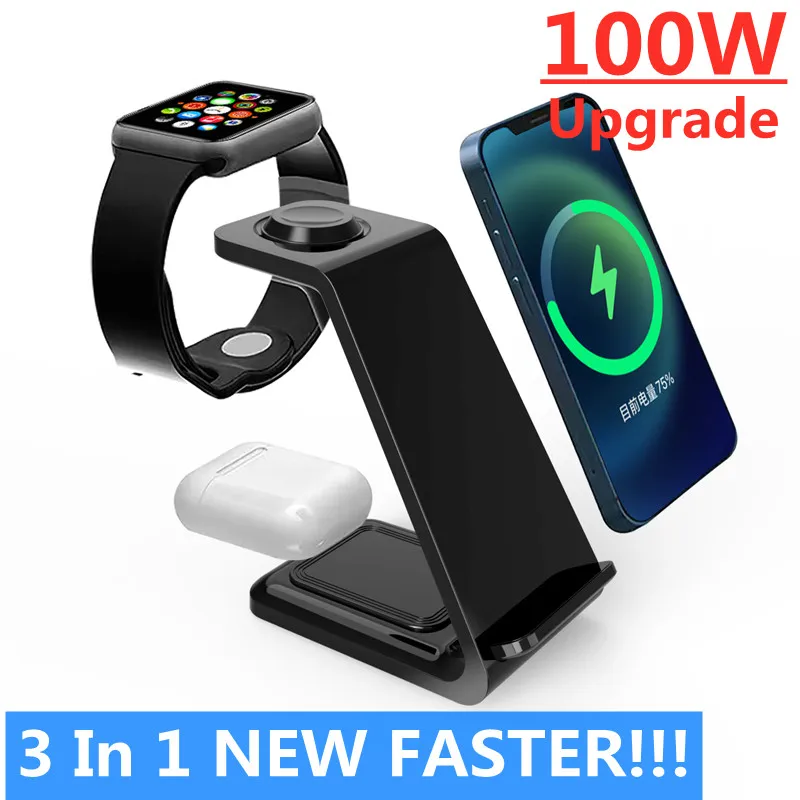 Беспроводное зарядное устройство 3 в 1, 100 Вт, подставка для IPhone 14 13 12 11X8 Apple Watch, док-станция для быстрой зарядки для Airpods Pro IWatch 7
Беспроводное зарядное устройство 3 в 1, 100 Вт, подставка для IPhone 14 13 12 11X8 Apple Watch, док-станция для быстрой зарядки для Airpods Pro IWatch 7