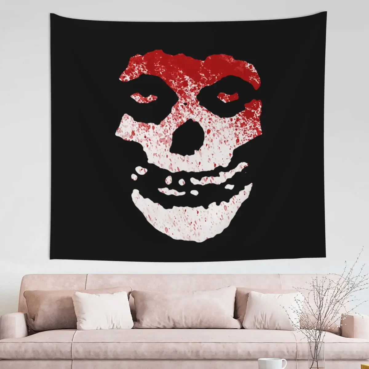 The Crimson Ghost Skull Blood Misfits Tapestry Wall Hanging Printed Polyester Tapestries Art Blanket Room Decor Tapiz
The Crimson Ghost Skull Blood Misfits Tapestry Wall Hanging Printed Polyester Tapestries Art Blanket Room Decor Tapiz