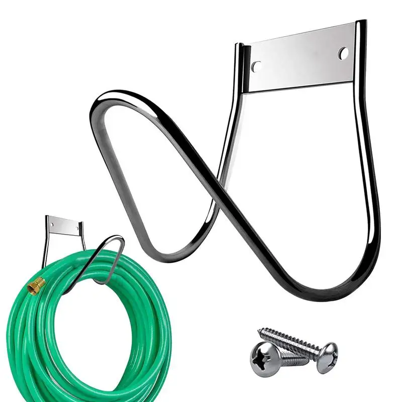 Garden Watering Hose Organizer Stainless Steel Wall Mount Garden Hose Hanger Heavy Duty Garden Hose Holder For Hose Cords
Garden Watering Hose Organizer Stainless Steel Wall Mount Garden Hose Hanger Heavy Duty Garden Hose Holder For Hose Cords