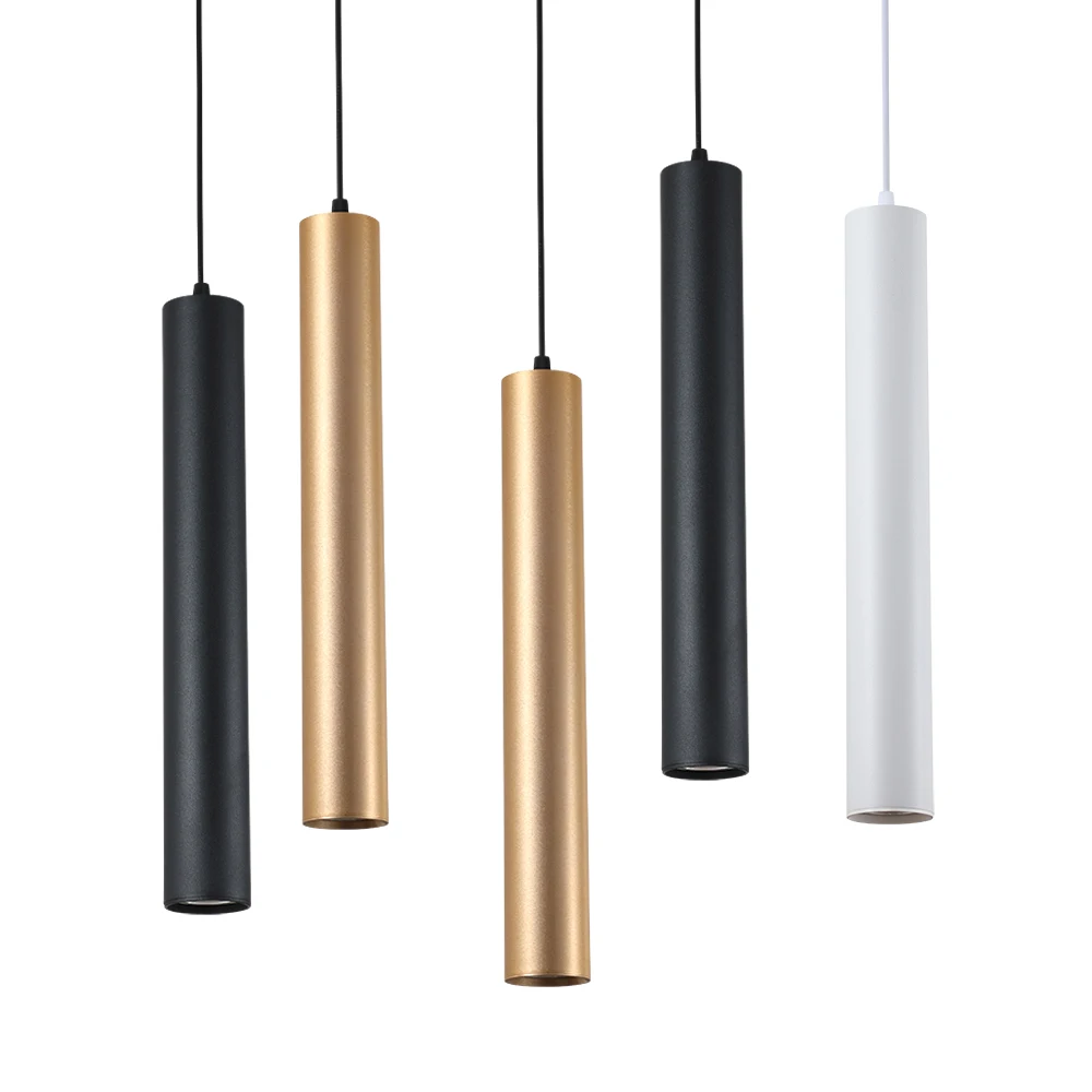 1m Long Tube Black Gold White Ceiling LED Pendant Replaceable GU10 220V MR16 12V Tuya Smart Island Room Kitchen Fixtures Lamp
1m Long Tube Black Gold White Ceiling LED Pendant Replaceable GU10 220V MR16 12V Tuya Smart Island Room Kitchen Fixtures Lamp