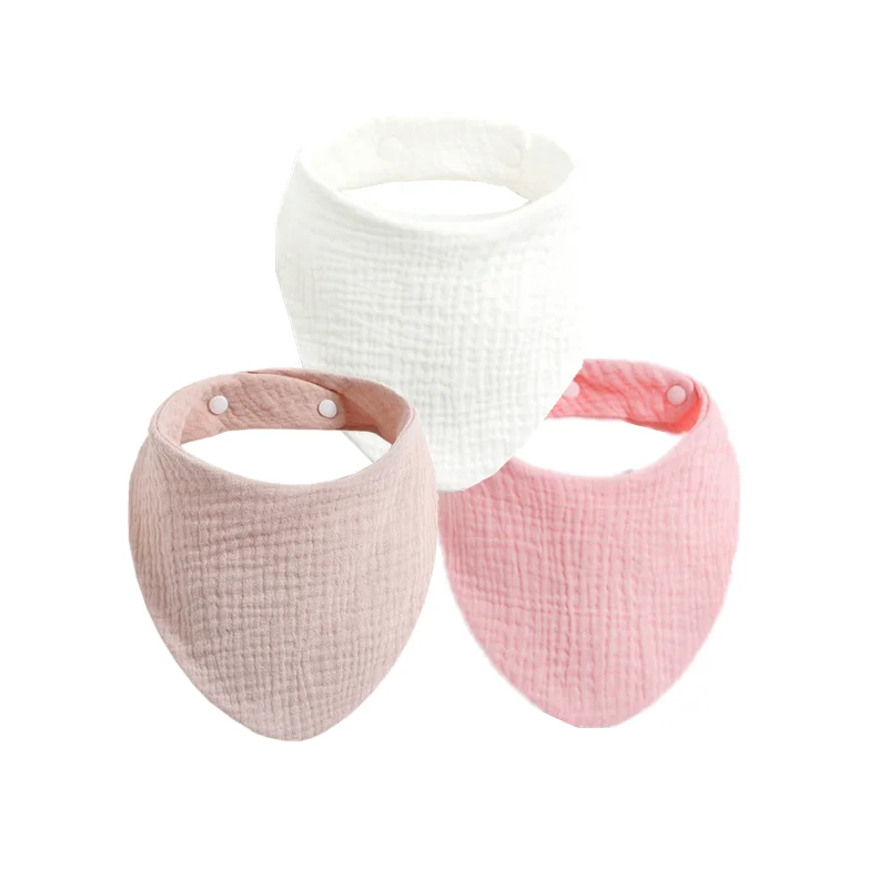 3Pcs Baby Girl Boy Bibs Soft Muslin Cotton Stuff Newborn Solid Snap ButtonTriangle Saliva Towel Burp Cloth Feeding Drool Bibs
3Pcs Baby Girl Boy Bibs Soft Muslin Cotton Stuff Newborn Solid Snap ButtonTriangle Saliva Towel Burp Cloth Feeding Drool Bibs