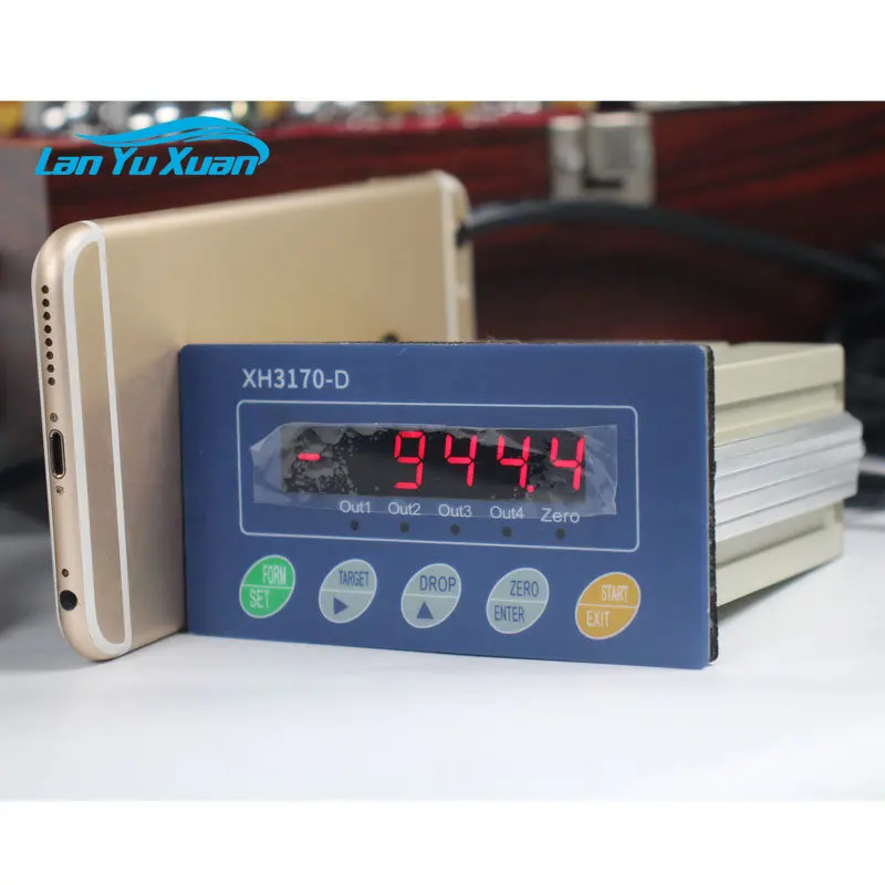 Analog RS485 Load Cell Weight Transmitter Communication Scales Weighing Indicator with PLC
Analog RS485 Load Cell Weight Transmitter Communication Scales Weighing Indicator with PLC