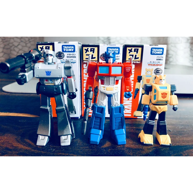 Spot TAKARA TOMY Domeka Transformers G1 Optimus Prime alloy movable doll doll hand-run small model Bumblebee Megatron
Spot TAKARA TOMY Domeka Transformers G1 Optimus Prime alloy movable doll doll hand-run small model Bumblebee Megatron