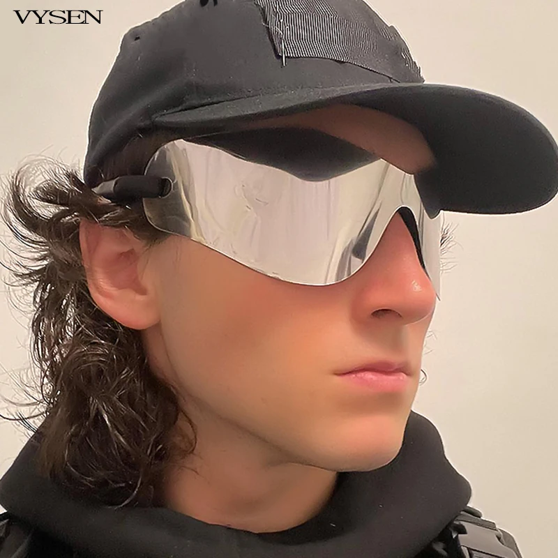 Oversized One-Piece Rimless Sunglasses Men Women Y2K Sport Sunglass Ladies 2022 Luxury Brand Designer Sun Shade Glasses Uv400
Oversized One-Piece Rimless Sunglasses Men Women Y2K Sport Sunglass Ladies 2022 Luxury Brand Designer Sun Shade Glasses Uv400