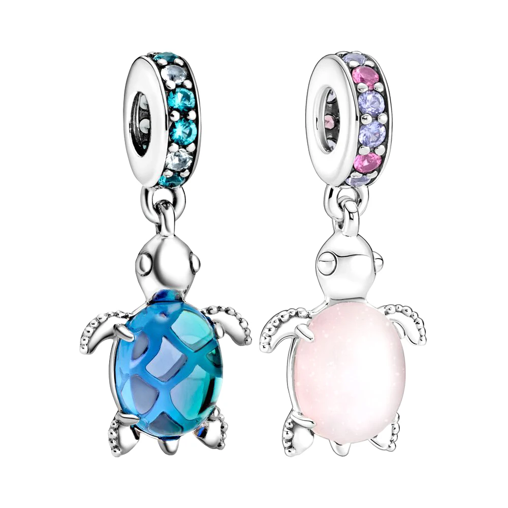 925 Silver Sparkling Cute Turtle Pendant Fit for Pandora Original Feast DIY Bracelet Necklace Charm Ladies Gift
925 Silver Sparkling Cute Turtle Pendant Fit for Pandora Original Feast DIY Bracelet Necklace Charm Ladies Gift