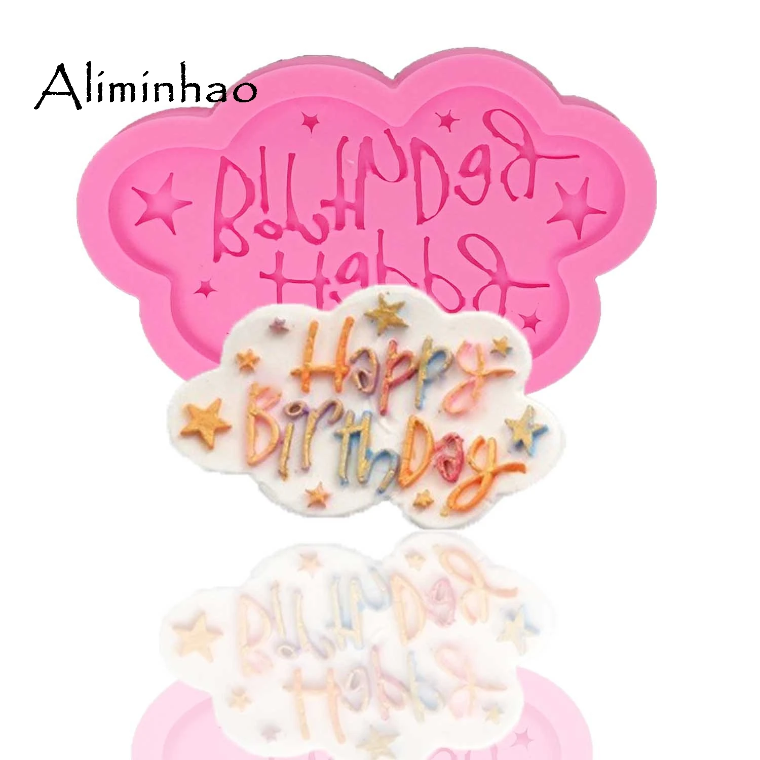 Силиконовая форма для торта Happy Birthday
Силиконовая форма для торта Happy Birthday