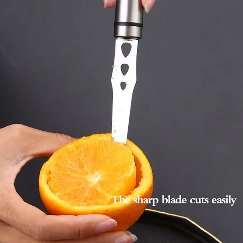 1Pc Stainless Steel Orange Peeler Grapefruit Knife Citrus Peeler Multifunctional Fruit Peeler Rind Peeler Kitchen Accessories
1Pc Stainless Steel Orange Peeler Grapefruit Knife Citrus Peeler Multifunctional Fruit Peeler Rind Peeler Kitchen Accessories