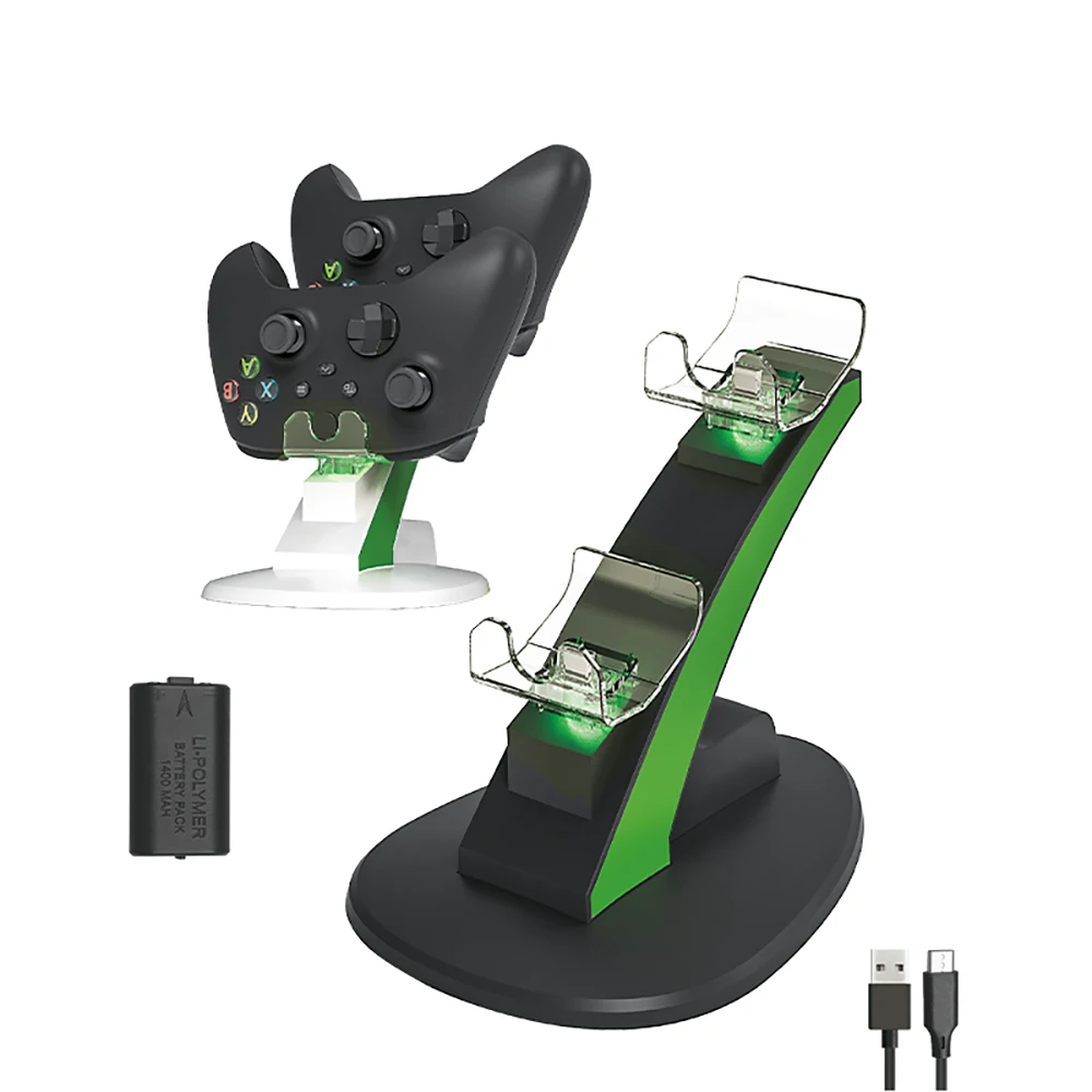 Dual USB Charging Dock Holder Stand Charger Station for Xbox X/S Game Controller USB Light Handle Charging Base
Dual USB Charging Dock Holder Stand Charger Station for Xbox X/S Game Controller USB Light Handle Charging Base