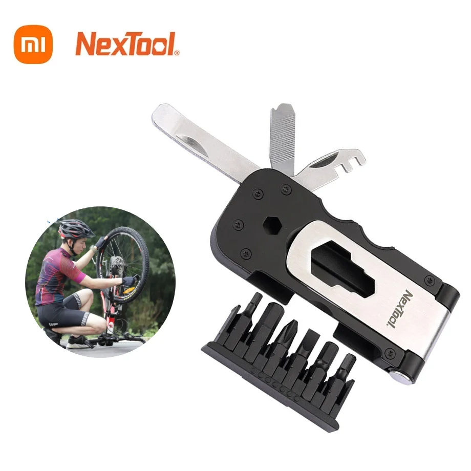 Многофункциональный велосипедный инструмент Xiaomi NEXTOOL 14 в 1 для повседневного использования, миниатюрный Карманный Комплект для велосипеда,...
Многофункциональный велосипедный инструмент Xiaomi NEXTOOL 14 в 1 для повседневного использования, миниатюрный Карманный Комплект для велосипеда,...
