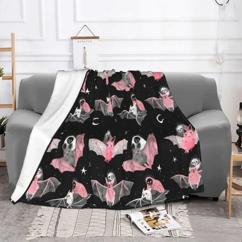 Bat Pattern Fleece All Season Flying Vampire Breathable Super Warm Throw Blankets For Home Bedroom Plush Thin Quilt
Bat Pattern Fleece All Season Flying Vampire Breathable Super Warm Throw Blankets For Home Bedroom Plush Thin Quilt