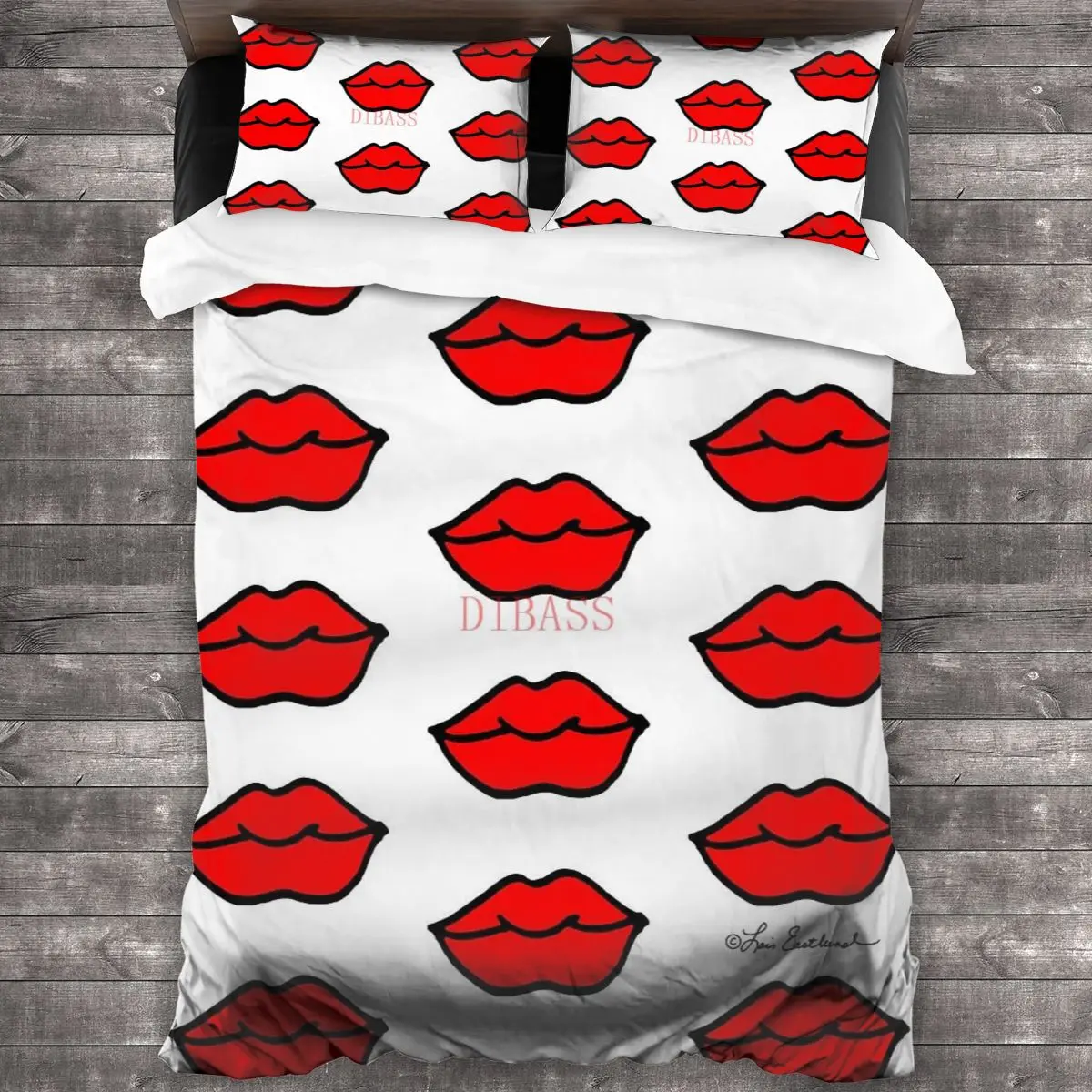 Lips! Soft Microfiber Comforter Set with 2 Pillowcase, Quilt Cover With Zipper Closure King Size Comforter Cover
Lips! Soft Microfiber Comforter Set with 2 Pillowcase, Quilt Cover With Zipper Closure King Size Comforter Cover