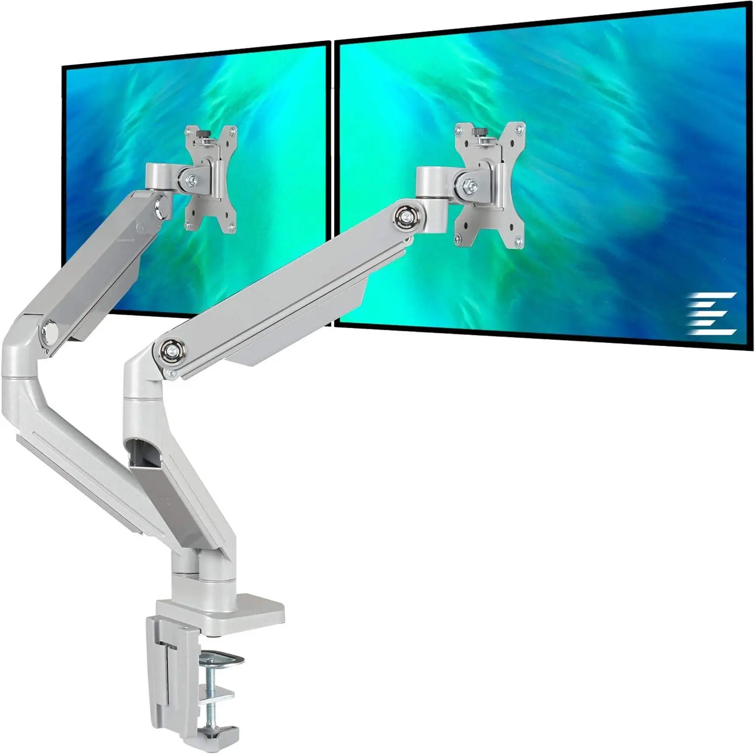 Dual Arm Monitor Stand - Height Adjustable Desk Monitor Mount Fits 2 Computer Screens 17 to 32 inches - Each Arm Holds up to 17
Dual Arm Monitor Stand - Height Adjustable Desk Monitor Mount Fits 2 Computer Screens 17 to 32 inches - Each Arm Holds up to 17