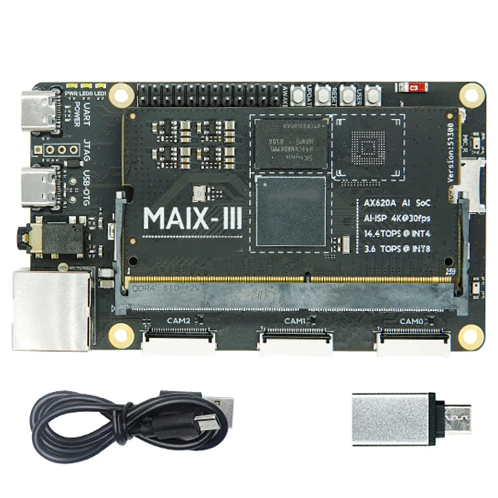 Для семейной платы Axera Pi комплект 2GB LPDDR4X 3733Mhz 4K @ 30Fps AI Soc Поддержка Dual RGMII/RMII Mode Ethernet
Для семейной платы Axera Pi комплект 2GB LPDDR4X 3733Mhz 4K @ 30Fps AI Soc Поддержка Dual RGMII/RMII Mode Ethernet