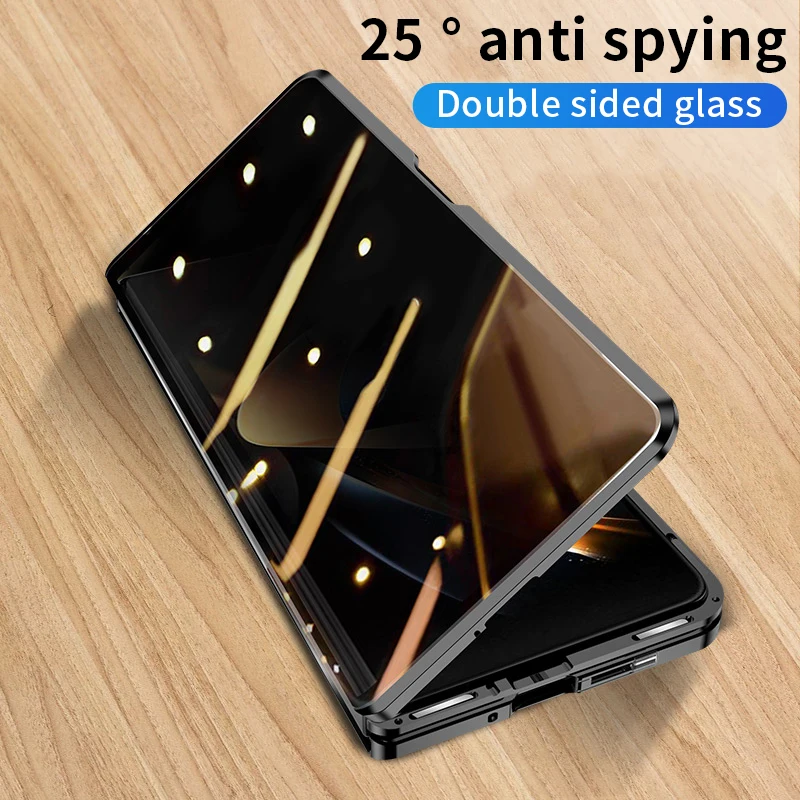 Металлический корпус для Samsung Galaxy Z Fold 3 4 высокотемпературная стеклянная пленка для конфиденциальности двусторонний Магнитный Matel чехол для Fold4 3
Металлический корпус для Samsung Galaxy Z Fold 3 4 высокотемпературная стеклянная пленка для конфиденциальности двусторонний Магнитный Matel чехол для Fold4 3