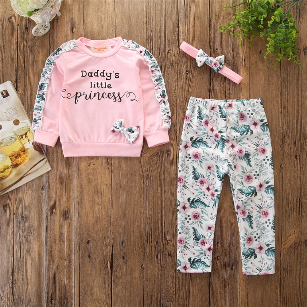 Children Clothes Spring and Autumn Girls' Suit Cute Pink Long Sleeve Top Floral Trousers Two-Piece Suit Toddler Girls Clothes
Children Clothes Spring and Autumn Girls' Suit Cute Pink Long Sleeve Top Floral Trousers Two-Piece Suit Toddler Girls Clothes