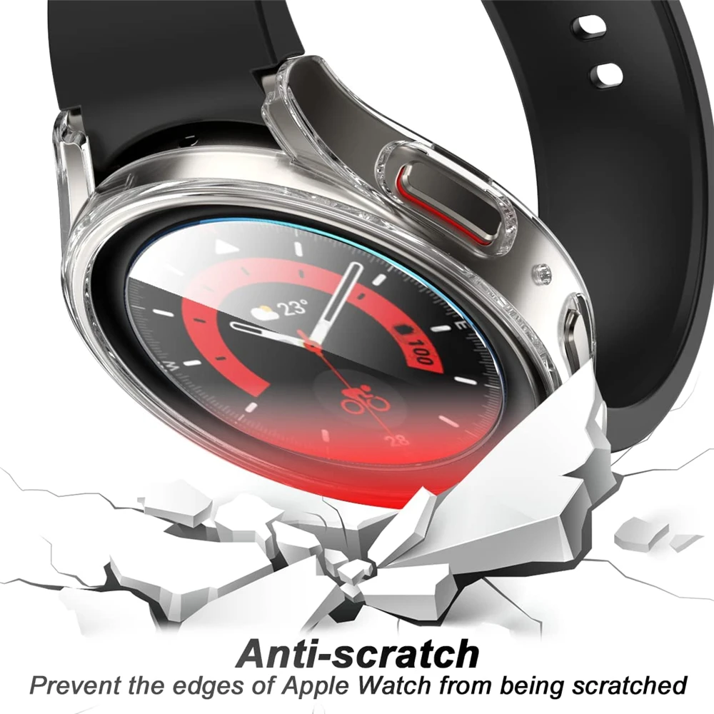 Защитный чехол для Samsung Galaxy Watch 5/5pro/Galaxy Watch 4, Классический чехол из закаленного стекла 44 мм 40 мм 45 мм 46 мм 42 мм
Защитный чехол для Samsung Galaxy Watch 5/5pro/Galaxy Watch 4, Классический чехол из закаленного стекла 44 мм 40 мм 45 мм 46 мм 42 мм