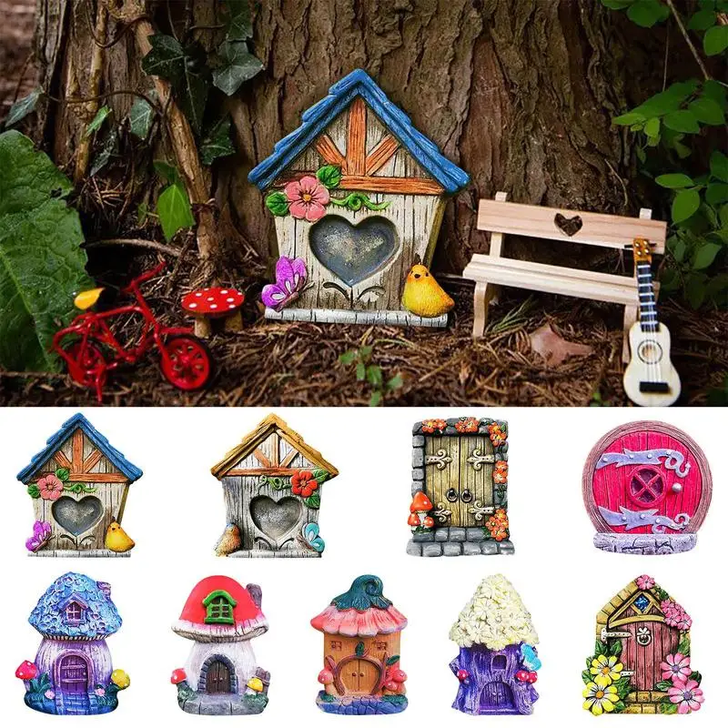 Fairy Door For Trees Miniature Creative Back Yard Art Mini Wood Fairy Doors For Tree Decorations Outdoor Garden Decor Accessorie
Fairy Door For Trees Miniature Creative Back Yard Art Mini Wood Fairy Doors For Tree Decorations Outdoor Garden Decor Accessorie