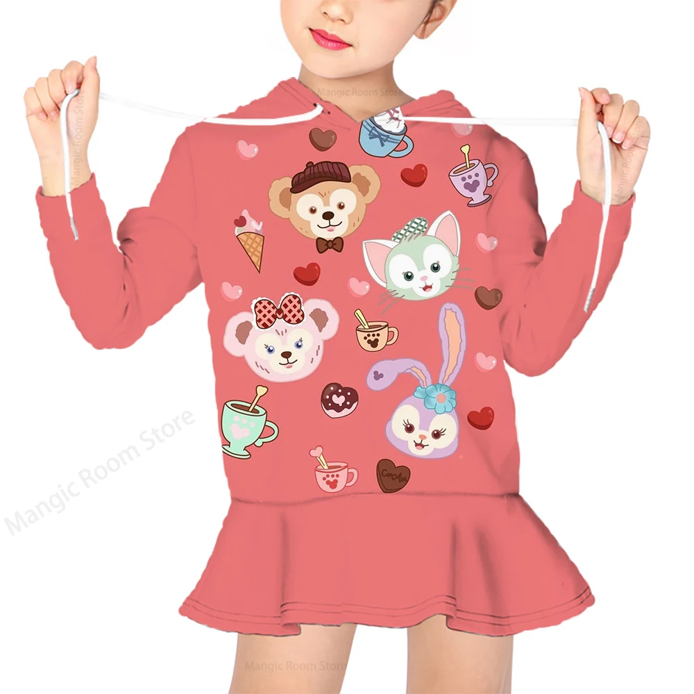 Children's clothes Disney Duffy Bear Shirley hooded print princess dress girl sweater with hood cute princess cute and pretty
Children's clothes Disney Duffy Bear Shirley hooded print princess dress girl sweater with hood cute princess cute and pretty