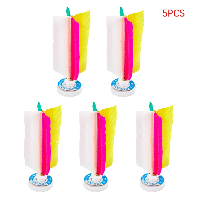 1/5pcs Shuttlecock Premium Durable Jianzi Fitness Shuttlecock Training Shuttlecock for Outdoor
1/5pcs Shuttlecock Premium Durable Jianzi Fitness Shuttlecock Training Shuttlecock for Outdoor
