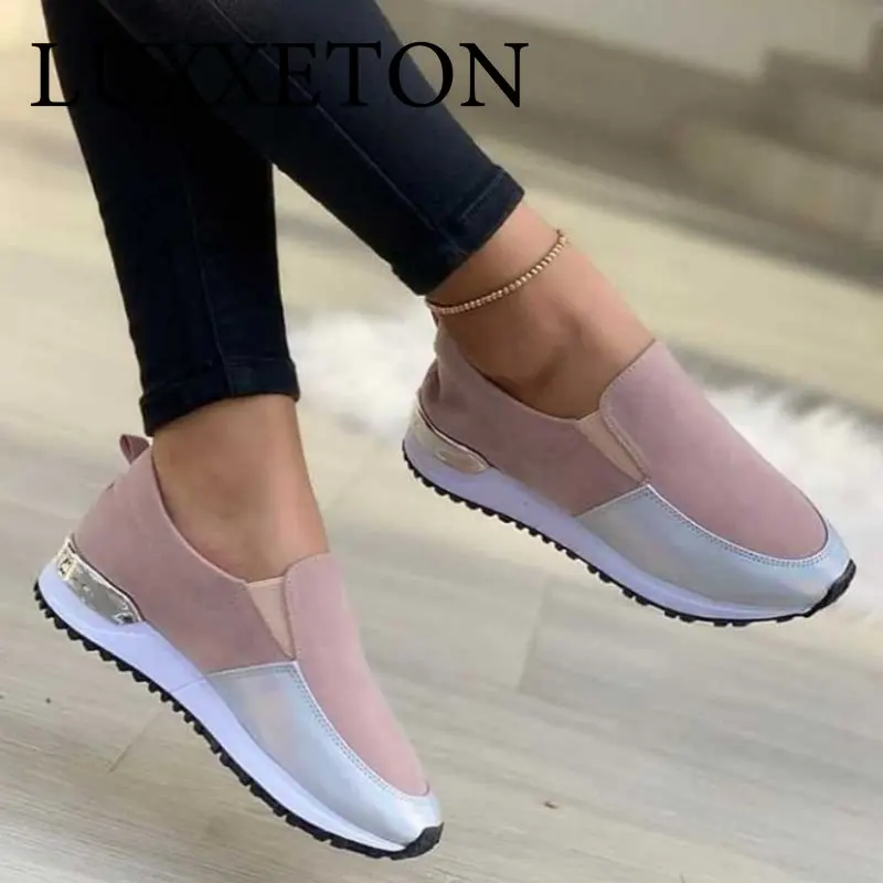 Flat Shoes Women Single Round Toe Color-blocking Heels Plus Size Loafers Fashion Lowtop Colorblocking New Style
Flat Shoes Women Single Round Toe Color-blocking Heels Plus Size Loafers Fashion Lowtop Colorblocking New Style