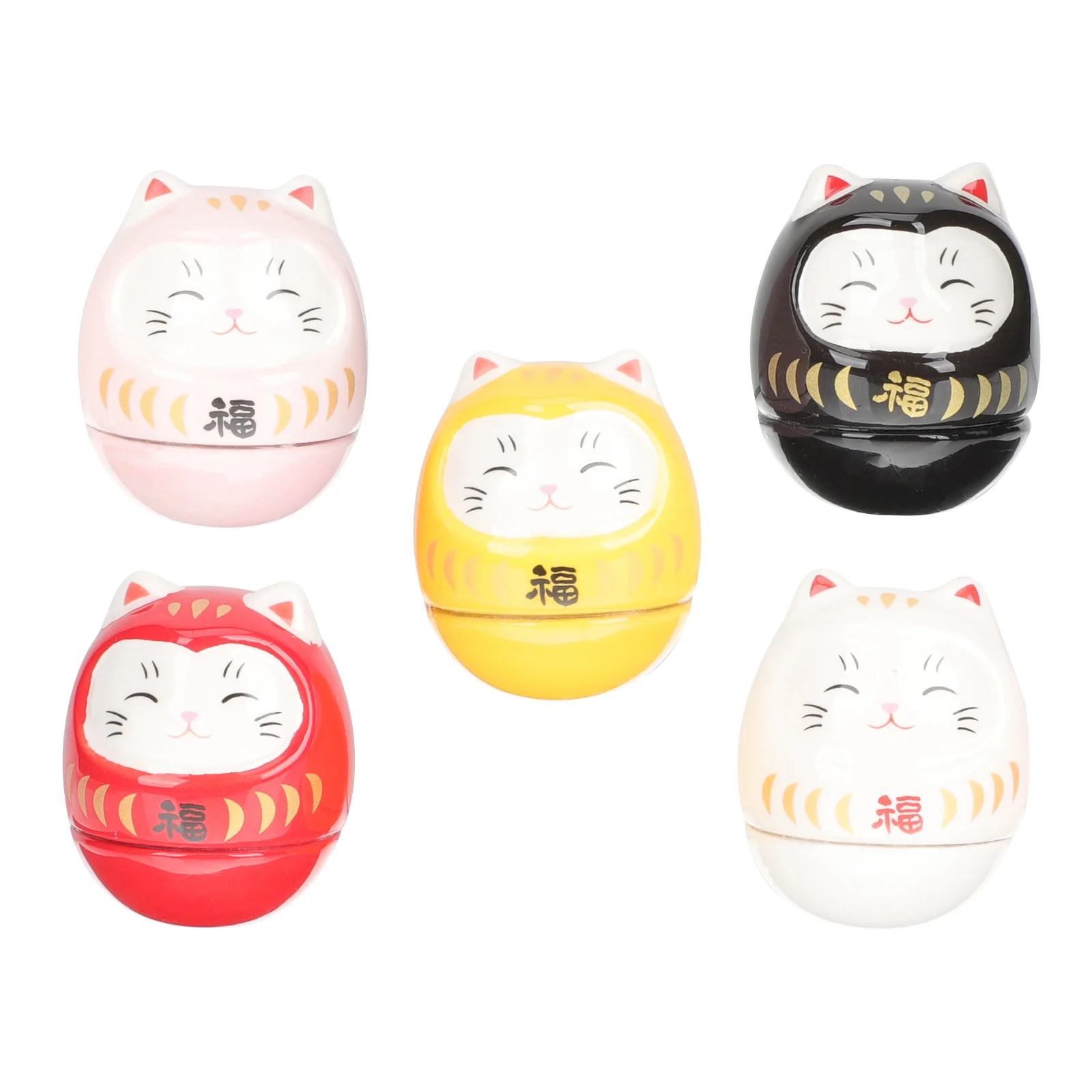 Daruma Cat Japaneselucky Mini Fortune Maneki Neko Home Statue Gadgets Miniaturetumbler Figurine Figurines Charms Porcelain
Daruma Cat Japaneselucky Mini Fortune Maneki Neko Home Statue Gadgets Miniaturetumbler Figurine Figurines Charms Porcelain