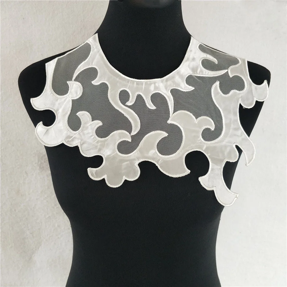 Женский тканевый накладной Воротник с вышивкой «сделай сам», декоративный женский накладной воротник «сделай сам», товары для шитья одежды, накладной воротник
Женский тканевый накладной Воротник с вышивкой «сделай сам», декоративный женский накладной воротник «сделай сам», товары для шитья одежды, накладной воротник