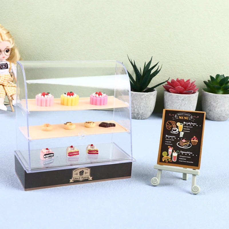 1Set 1:12 Dollhouse Miniture Plastic Cake Display Cabinet Signboard Stand Living Scene Decor
1Set 1:12 Dollhouse Miniture Plastic Cake Display Cabinet Signboard Stand Living Scene Decor