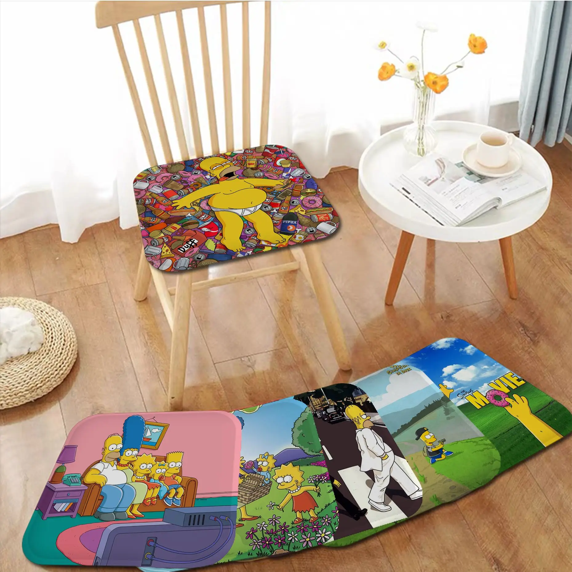 Disney The Simpsons Four Seasons Plush Cushion Home Back Cushion Soft Comfortable 50x50cm Seat Mat
Disney The Simpsons Four Seasons Plush Cushion Home Back Cushion Soft Comfortable 50x50cm Seat Mat