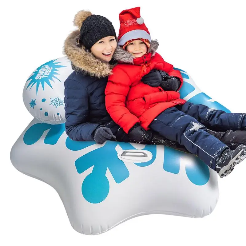Winter Outdoor Skiing Tube Christmas Snowflake Tube Inflatable Sledge Rings With Pillow Ergonomic Handles Good Sealing Snow
Winter Outdoor Skiing Tube Christmas Snowflake Tube Inflatable Sledge Rings With Pillow Ergonomic Handles Good Sealing Snow