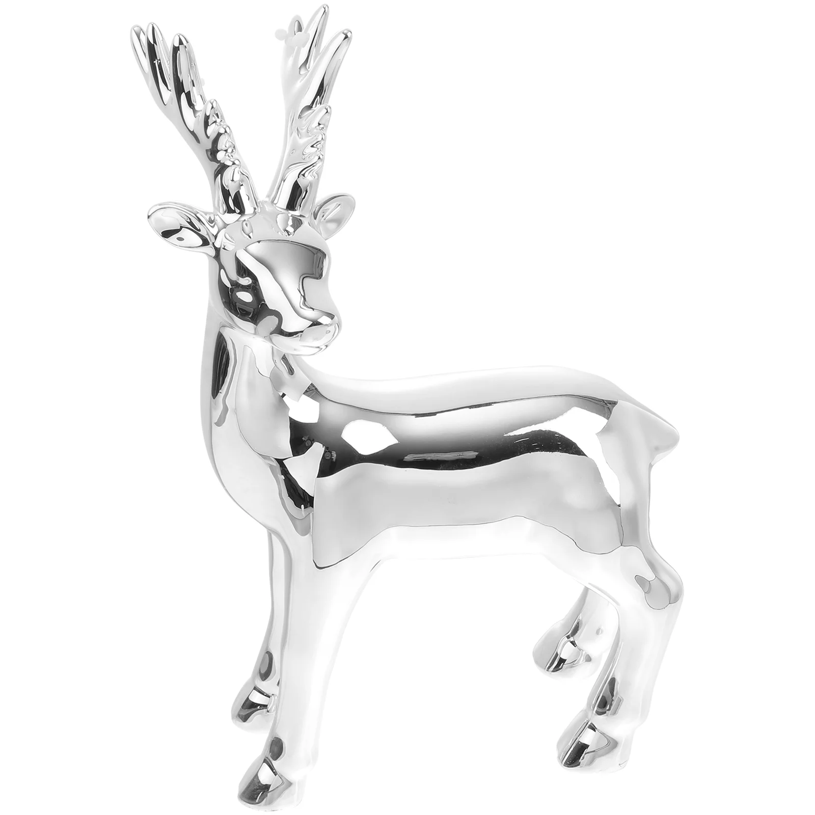 Ceramic Deer Ornament White Pottery Home Accents Decor House Decorations Adornment
Ceramic Deer Ornament White Pottery Home Accents Decor House Decorations Adornment