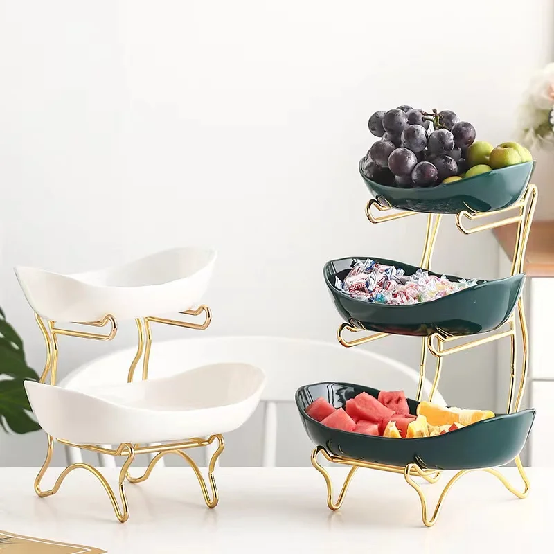 Multi-layer Fruit Plate Storage Tray Cake Rack tray Dish Living Room Home Creative Dried Fruit Basket Candy Stand Bowl
Multi-layer Fruit Plate Storage Tray Cake Rack tray Dish Living Room Home Creative Dried Fruit Basket Candy Stand Bowl