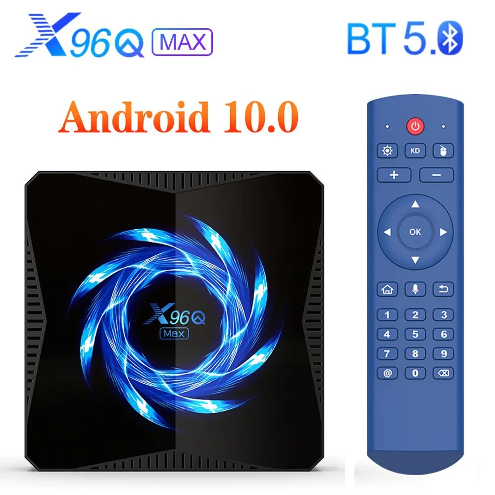 X96q Max Quanzhi h616 set top box Bluetooth WiFi wireless 4K HD foreign trade Android TV box
X96q Max Quanzhi h616 set top box Bluetooth WiFi wireless 4K HD foreign trade Android TV box